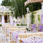 Decorating your Outdoor Reception Area.